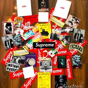 Supreme sticker pack